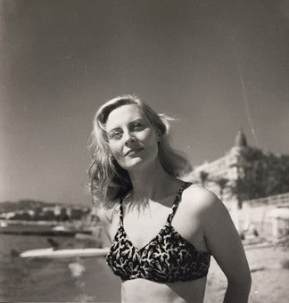 Michèle Morgan am ersten Cannes Film Festival, 1946