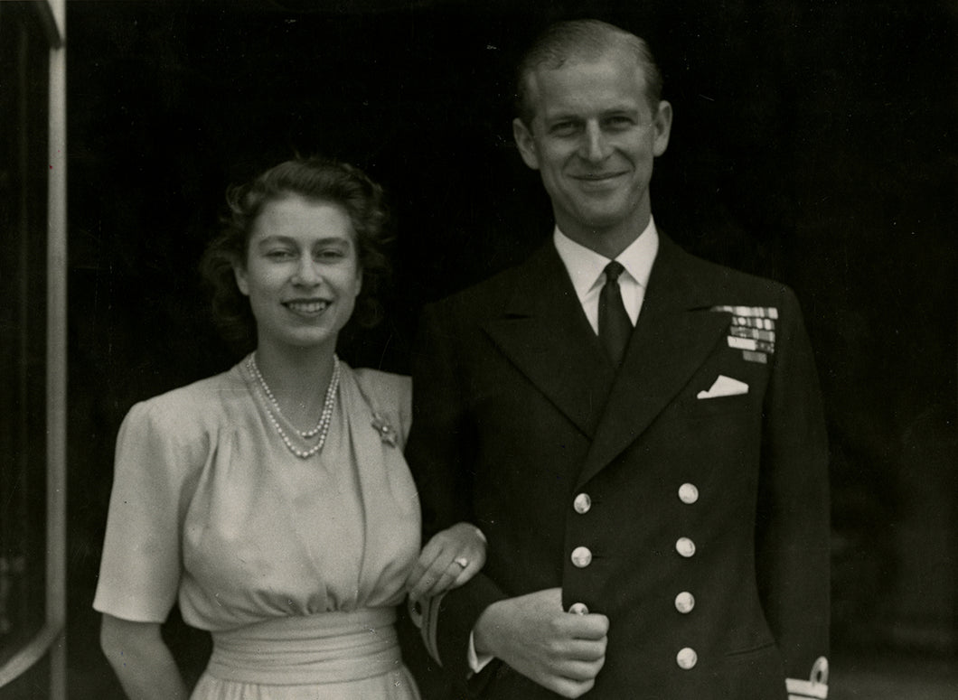 Verlobung von Princess Elizabeth & Philip Mountbatten, London, 1947 | OstLicht Vintage Photo Sale