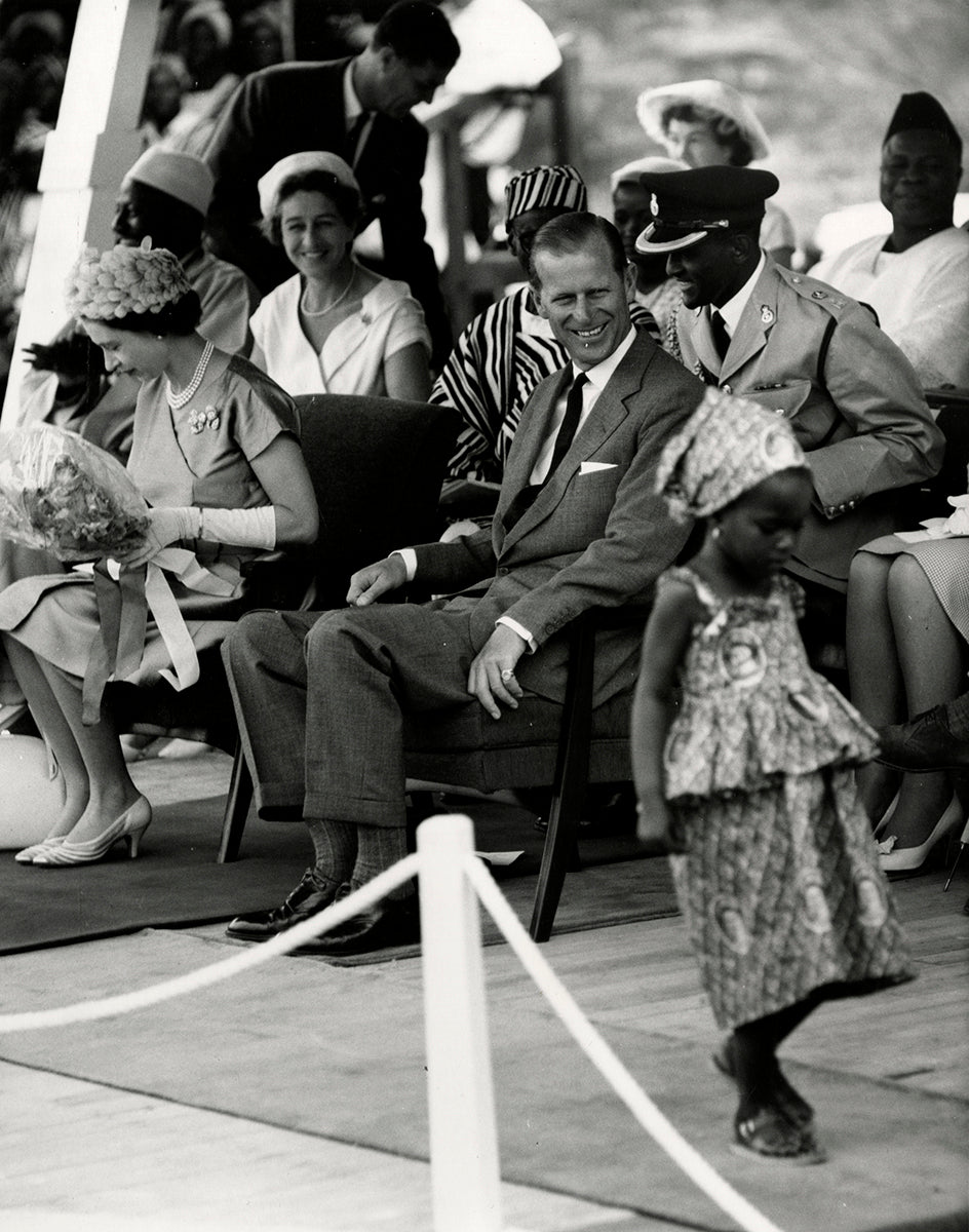 Queen Elizabeth & Prinz Philip, Kenema, Sierra Leone, 1961 | OstLicht Vintage Photo Sale