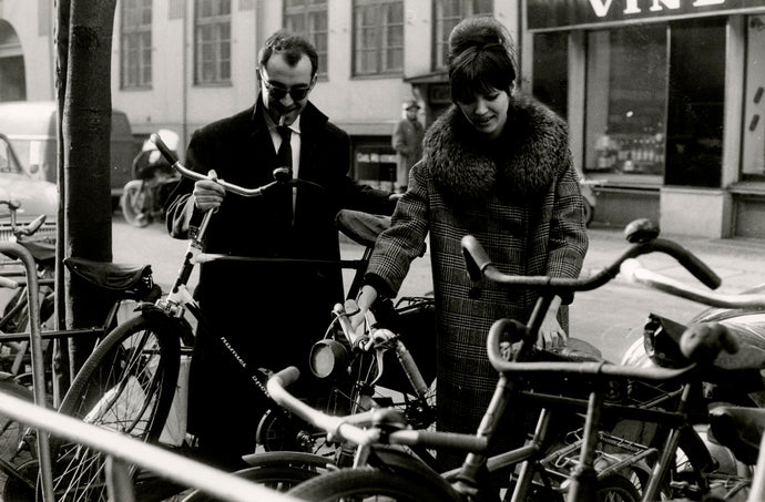 Jean-Luc Godard & Anna Karina, 1961 | Foto: Jean-Claude Sauer | OstLicht Vintage Photo Sale