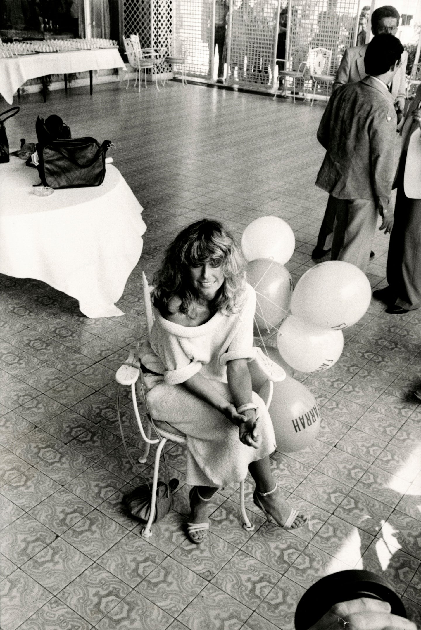 Farrah Fawcett, Cannes Film Festival, 1978 | Foto: Michou Simon | OstLicht Vintage Photo Sale