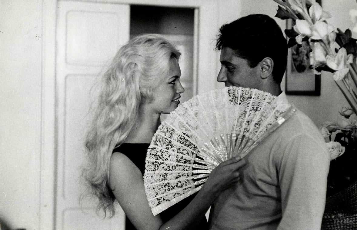 Brigitte Bardot & Sacha Distel, 1958 | OstLicht Vintage Photo Sale